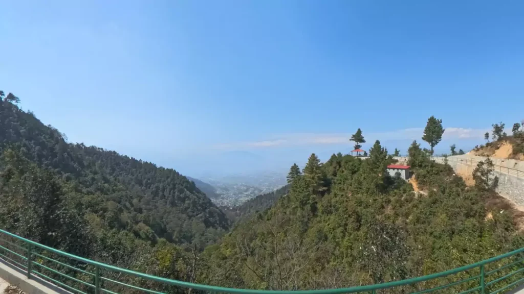 View from lakuri bhanjyang hike